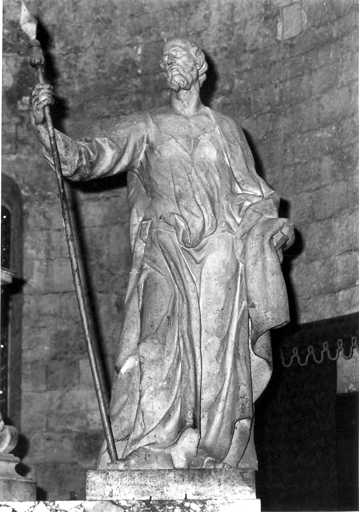 San Tommaso (statua) di Giosafatti Lazzaro (prima metà sec. XVIII)