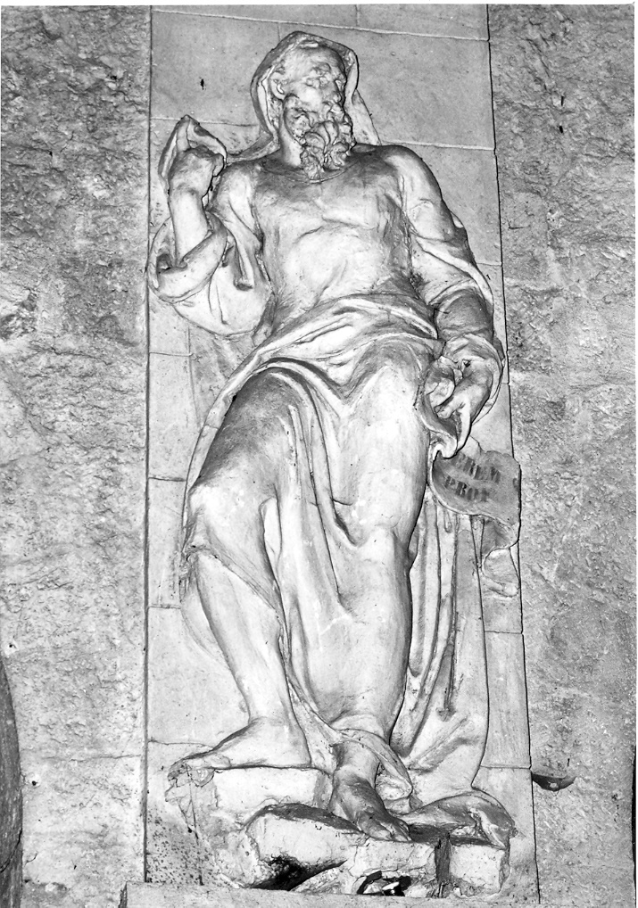 Ezechiele (rilievo, elemento d'insieme) di Paci Emidio (sec. XIX)
