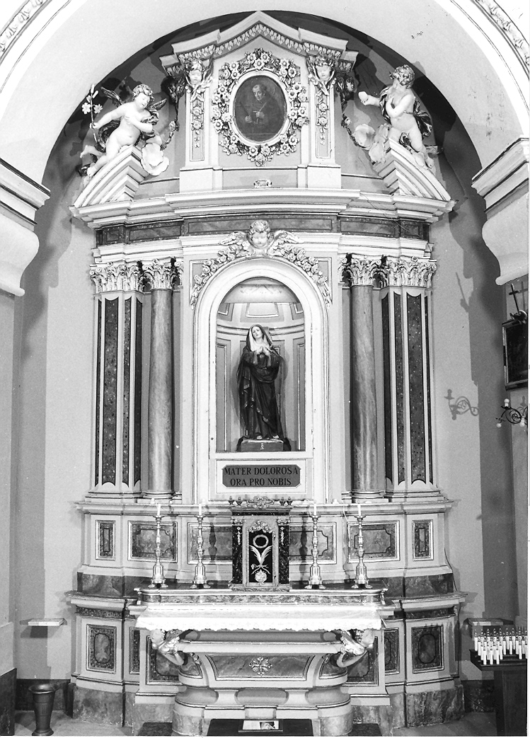 altare - bottega marchigiana (seconda metà sec. XIX)
