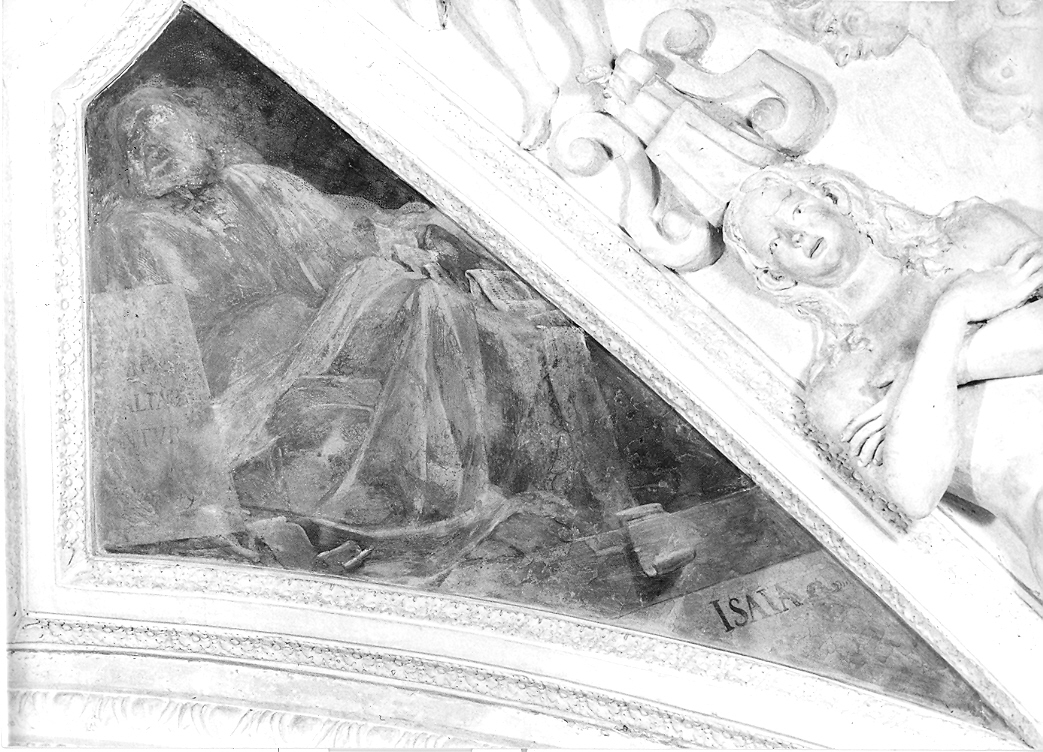 Isaia (dipinto, elemento d'insieme) di Boscoli Andrea (attribuito) (ultimo quarto sec. XVI)