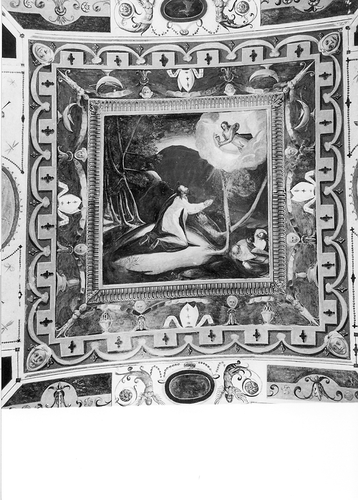 orazione di Cristo nell'orto di Getsemani (dipinto, elemento d'insieme) di Magistris Simone de, Magistris Giovan Francesco de (sec. XVI)