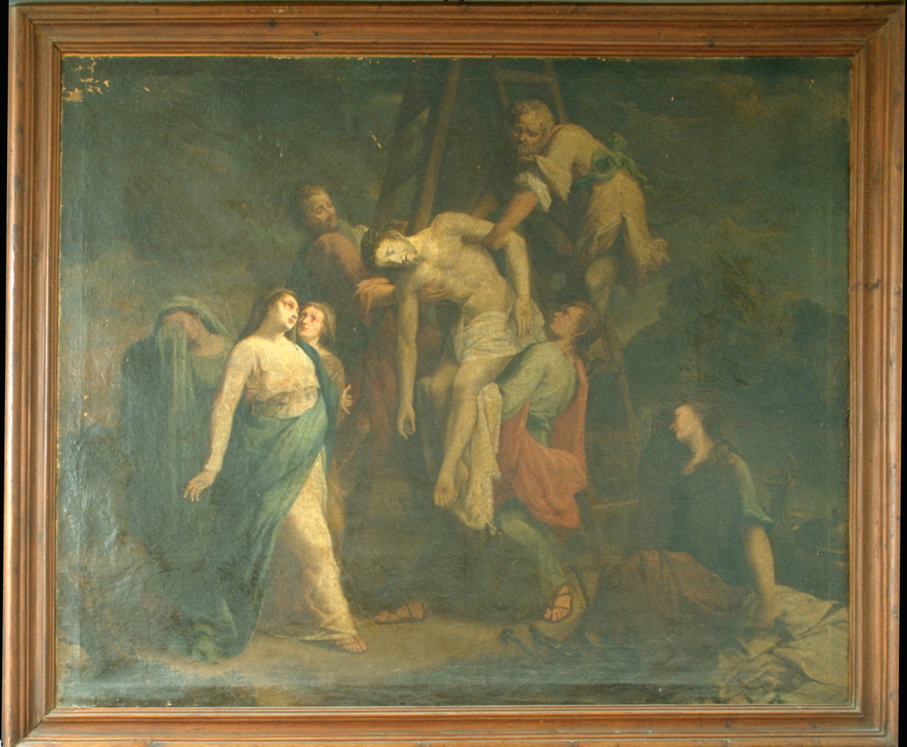 deposizione di Cristo dalla croce (dipinto) di Coli Ottaviano (fine sec. XVIII)