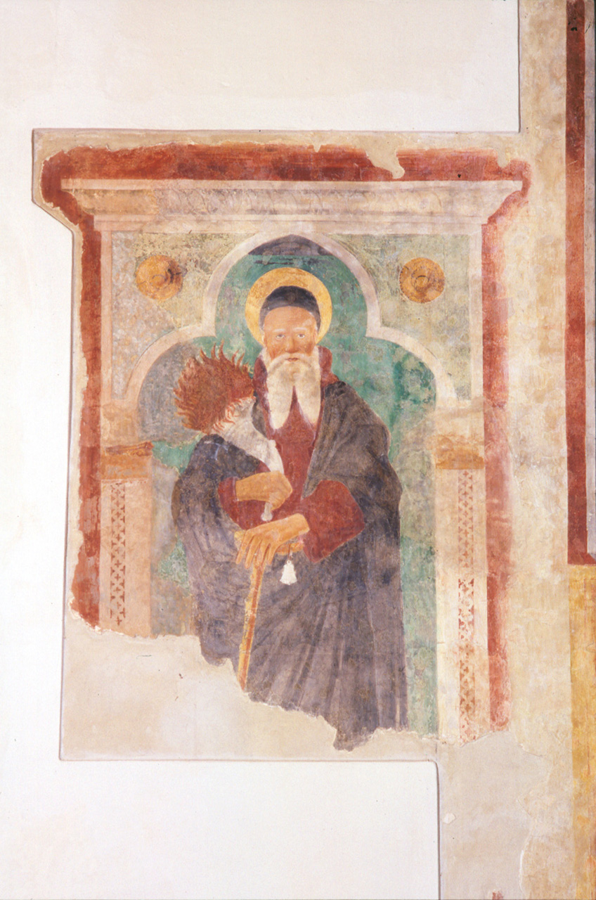 Sant'Antonio Abate (dipinto) - ambito emiliano (ultimo quarto sec. XV)