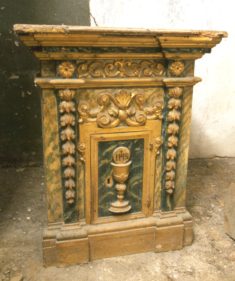 tabernacolo, elemento d'insieme di Giglioni Francesco (metà sec. XVII)