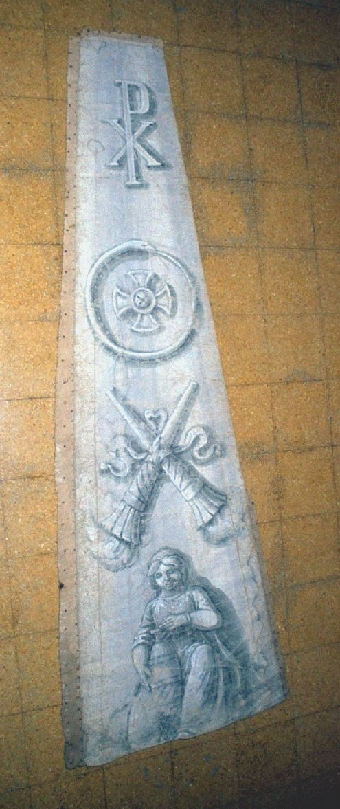 Figura femminile con anfora, figura femminile (drappo, elemento d'insieme) di Mancinelli Giuseppe (inizio sec. XIX)