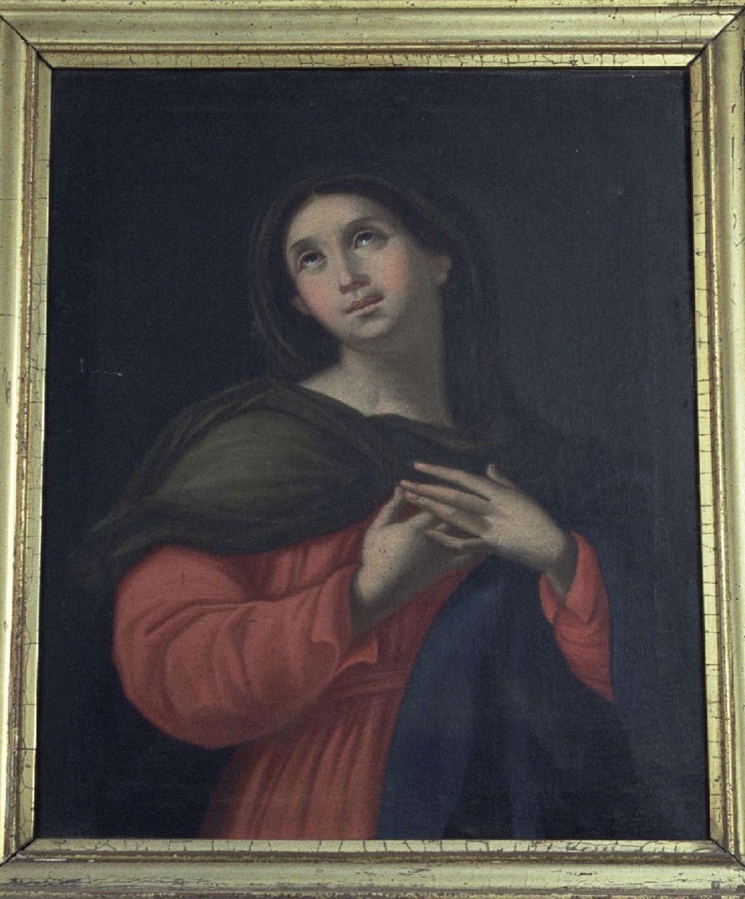 Madonna orante (dipinto) - ambito pesarese (fine/inizio secc. XVIII/ XIX)