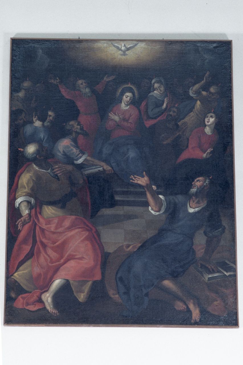 Pentecoste (dipinto) - ambito pesarese (fine/inizio secc. XVI/ XVII)