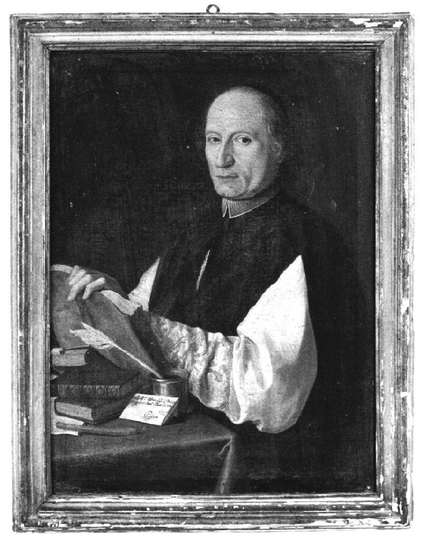 ritratto di Giovan Battista Passeri (dipinto) di Magini Carlo (metà sec. XVIII)