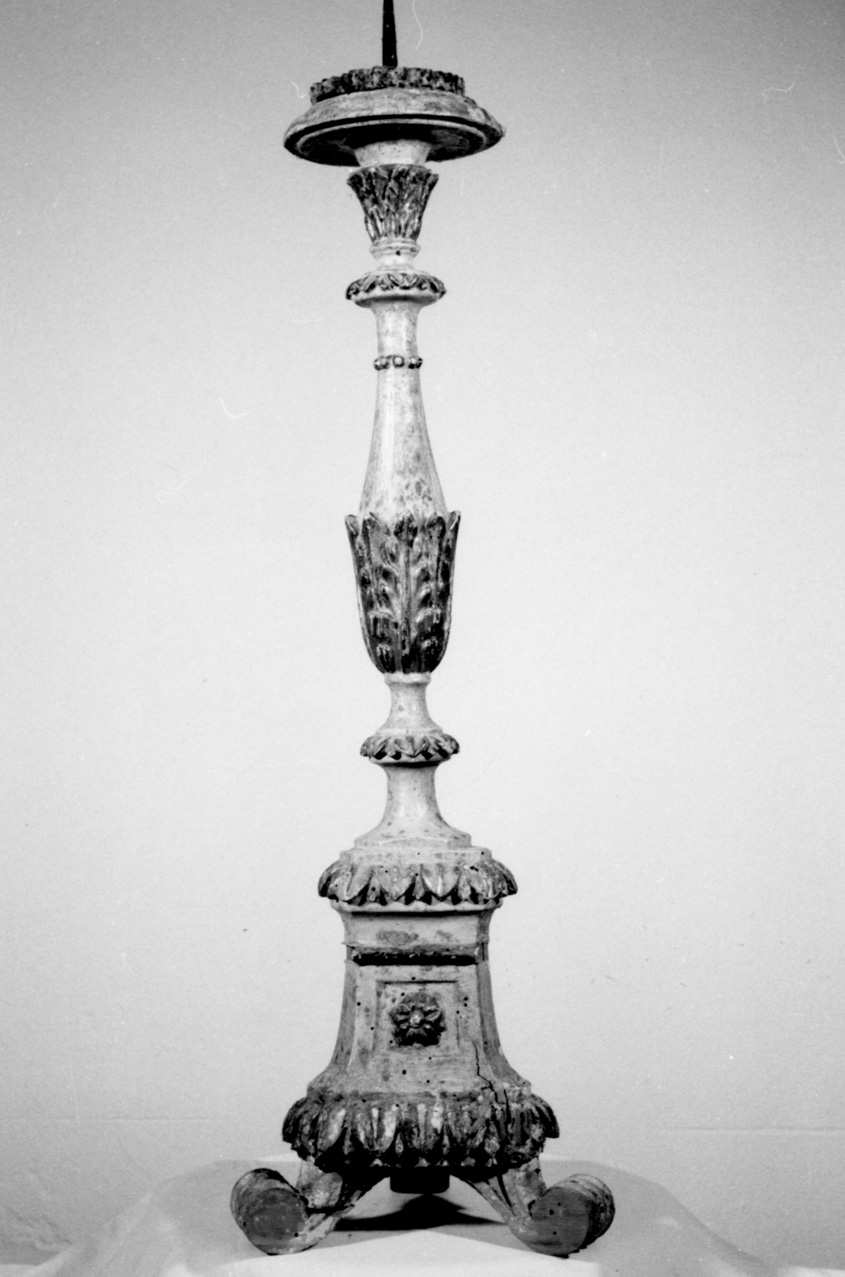 candelabro, serie - bottega marchigiana (sec. XIX)