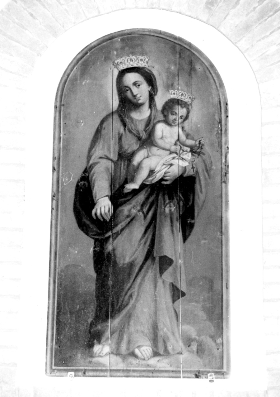 Madonna del Rosario (dipinto) - ambito marchigiano (fine/inizio secc. XVIII/ XIX)