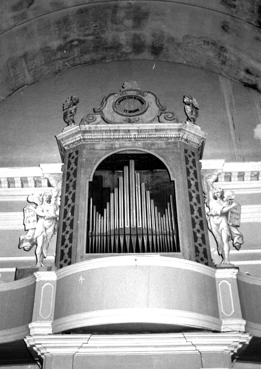 cassa d'organo - bottega pesarese (primo quarto sec. XIX)