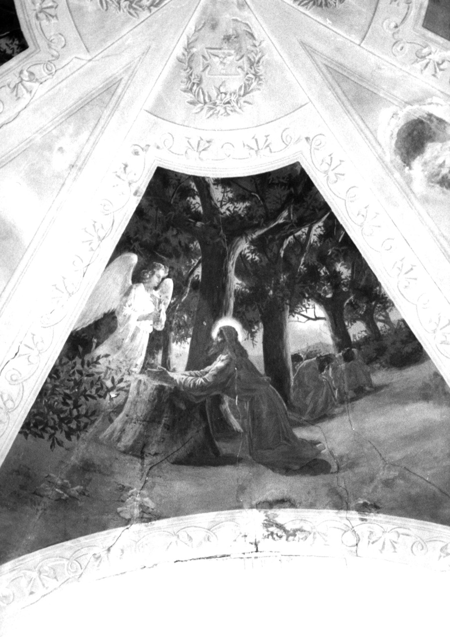 orazione di Cristo nell'orto di Getsemani (dipinto, elemento d'insieme) di Pavisa Ciro (sec. XX)
