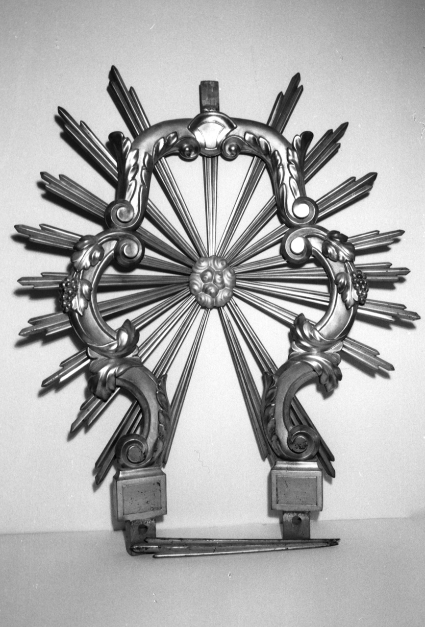 dossale, elemento d'insieme - bottega marchigiana (seconda metà sec. XIX)