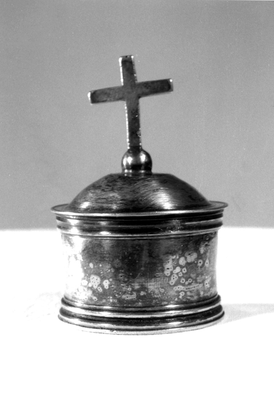vasetti per oli santi - bottega italiana (prima metà sec. XIX)