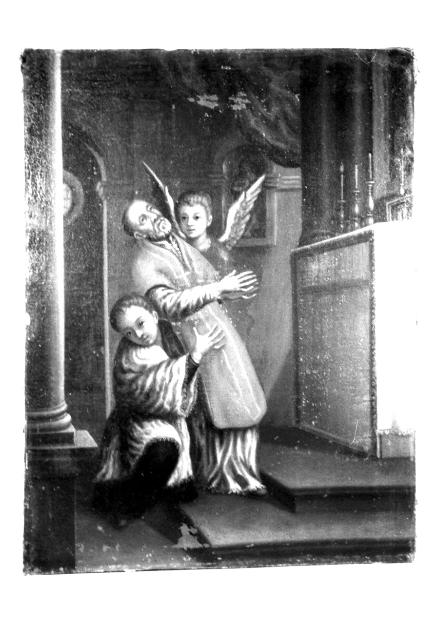Sant'Andrea d'Avellino in estasi, Sant'Andrea d'Avellino (dipinto) - ambito marchigiano (sec. XIX)