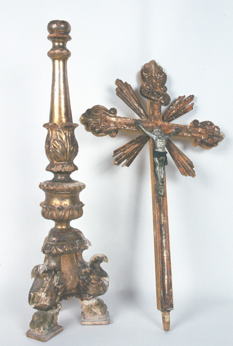 croce d'altare - bottega marchigiana (seconda metà sec. XIX)