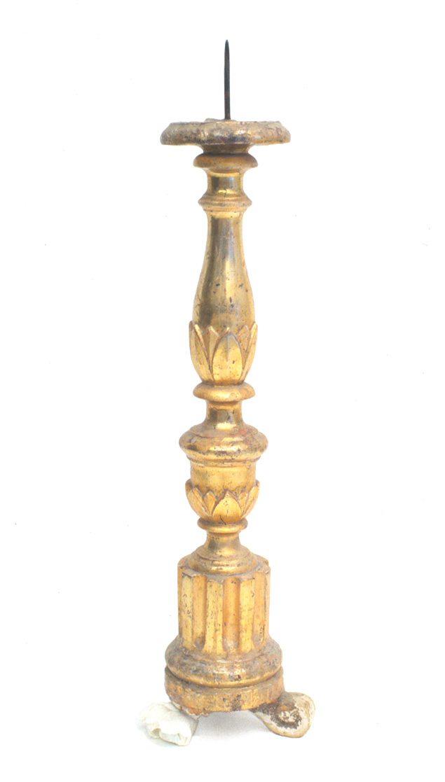 candelabro, coppia - bottega pesarese (fine/inizio secc. XIX/ XX)