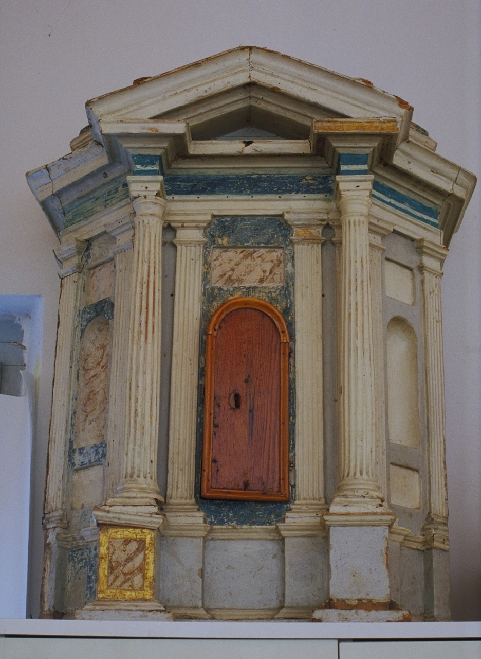 tabernacolo - bottega marchigiana (ultimo quarto sec. XVI)