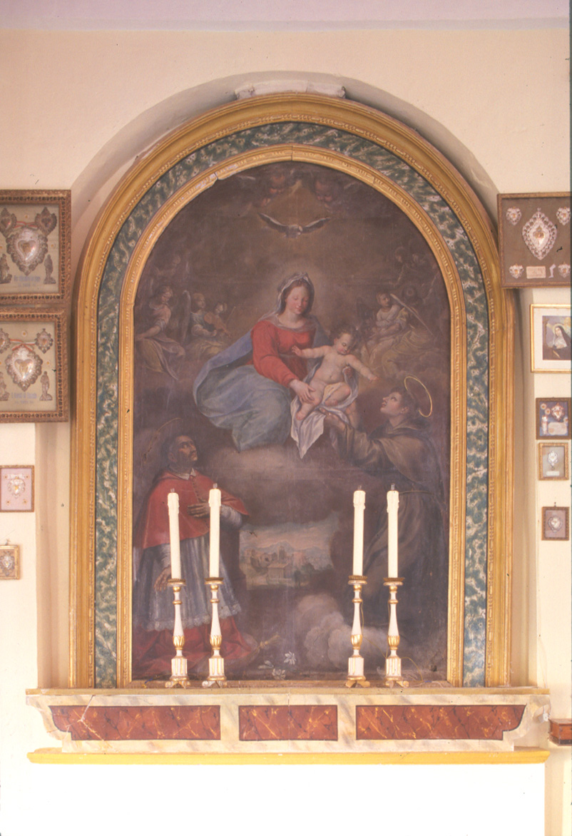 dossale - bottega marchigiana (seconda metà sec. XVIII)