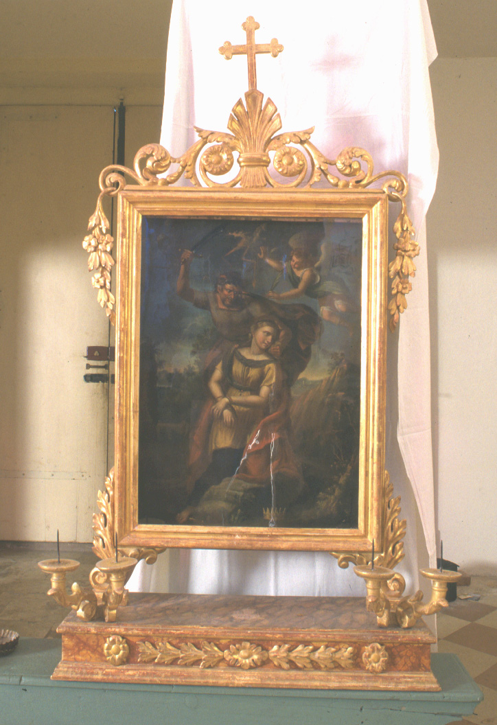 base processionale - bottega marchigiana (inizio sec. XX)