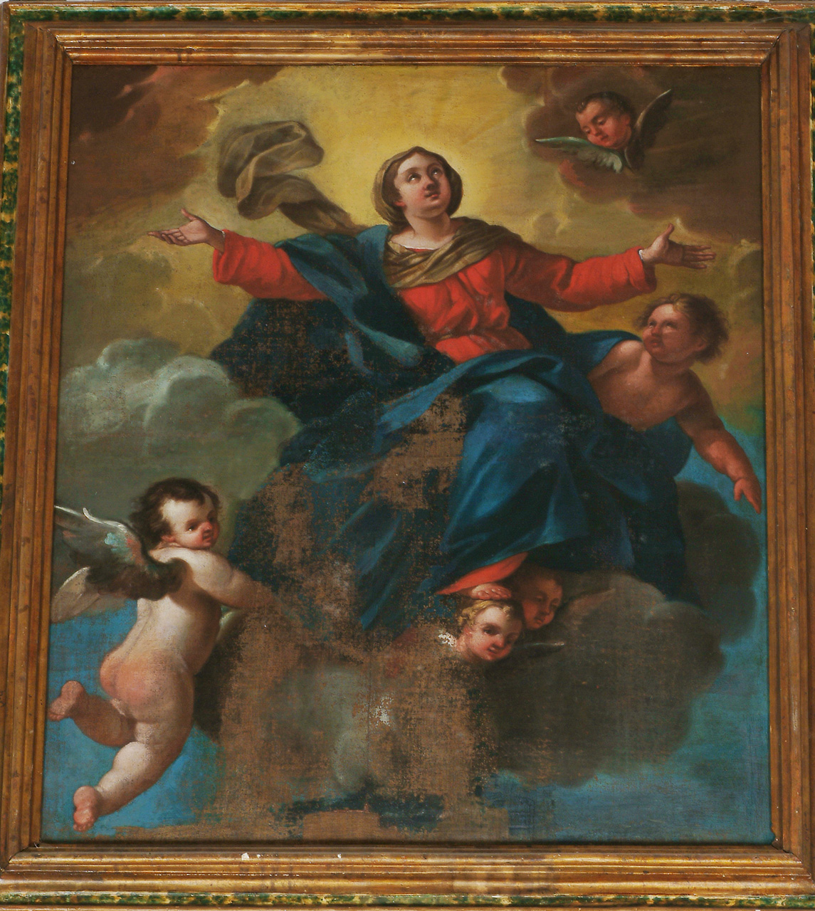 assunzione della Madonna (dipinto) - ambito marchigiano (seconda metà sec. XVIII)