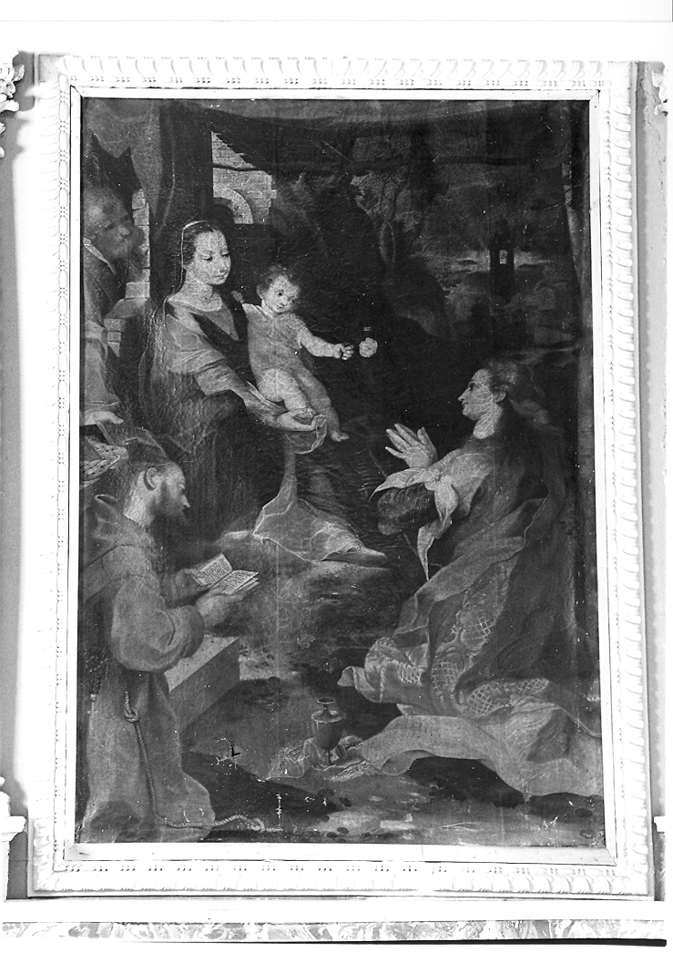 Madonna con Bambino e Santi (dipinto) di Fiori Federico detto Barocci (seconda metà sec. XVI)