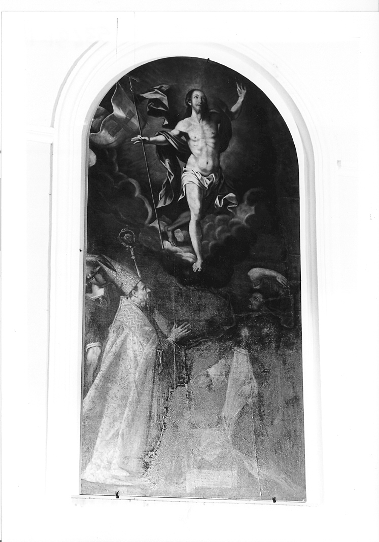 resurrezione di Cristo (dipinto) di Cimatori Antonio detto Visaccio (sec. XVII)