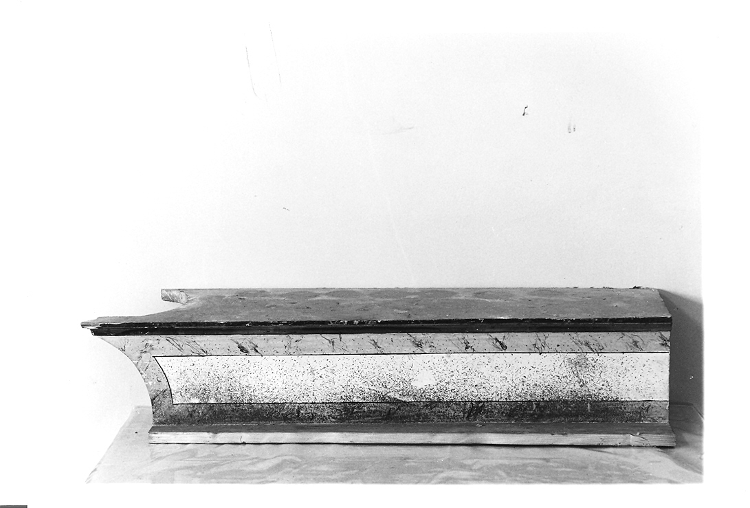 gradino d'altare, coppia - bottega marchigiana (sec. XIX)