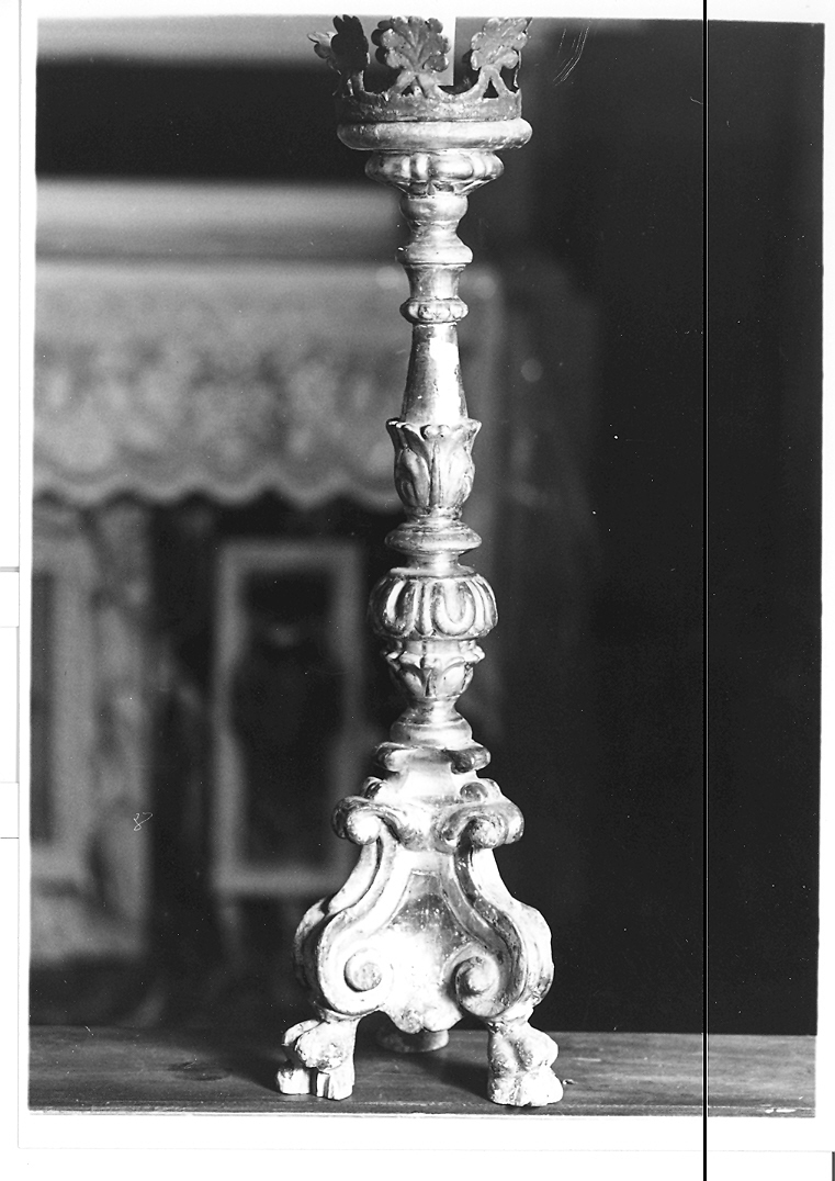 candelabro, serie - bottega marchigiana (sec. XIX)