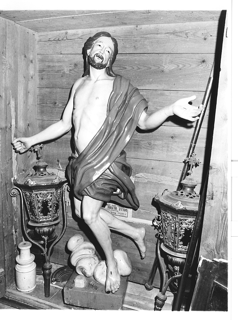 Cristo risorto (statua) - bottega emiliano-romagnola (sec. XIX)