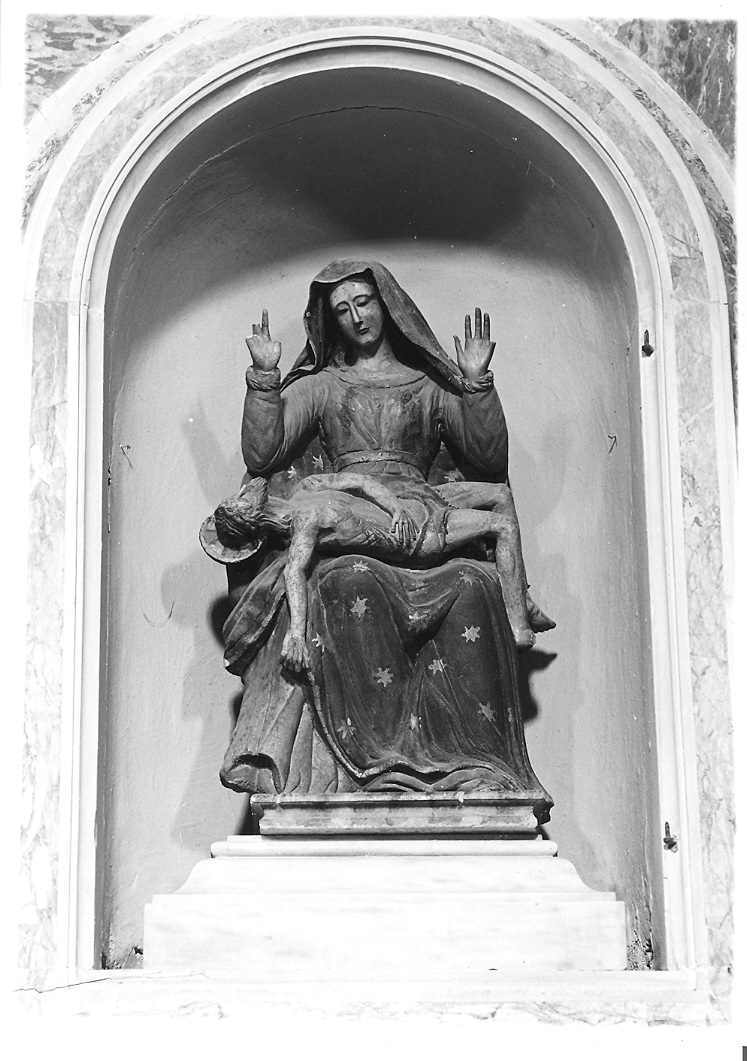 Pietà (statua) - bottega marchigiana (fine/inizio secc. XVIII/ XIX)