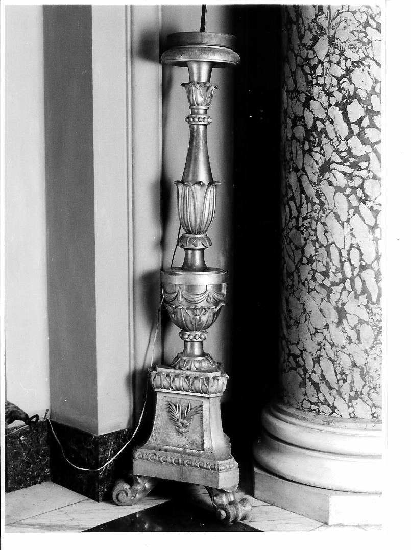 candelabro, serie - bottega marchigiana (sec. XX)