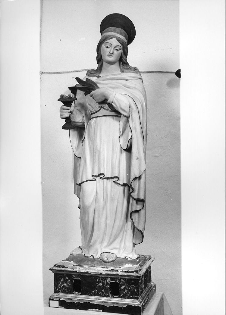 Santa Lucia (statua) - bottega marchigiana (prima metà sec. XX)