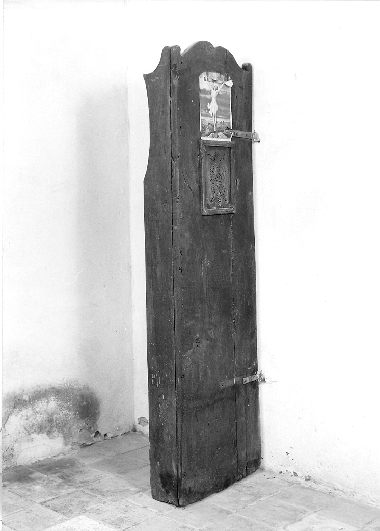 confessionale - bottega marchigiana (sec. XVIII)