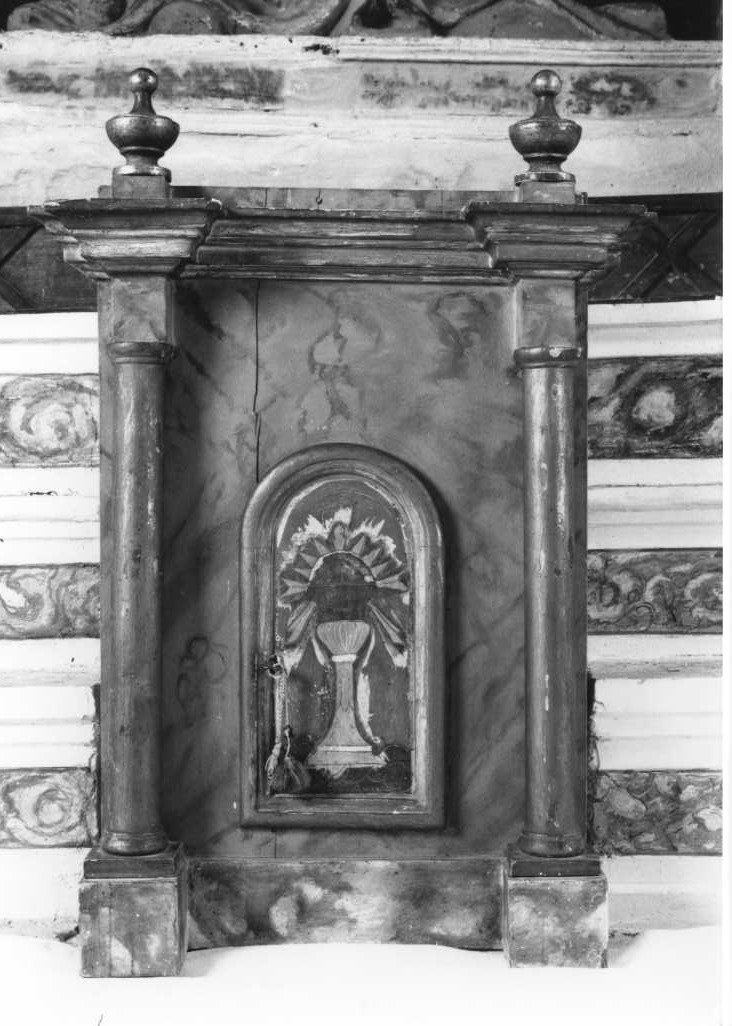 tabernacolo portatile - bottega marchigiana (sec. XVIII)