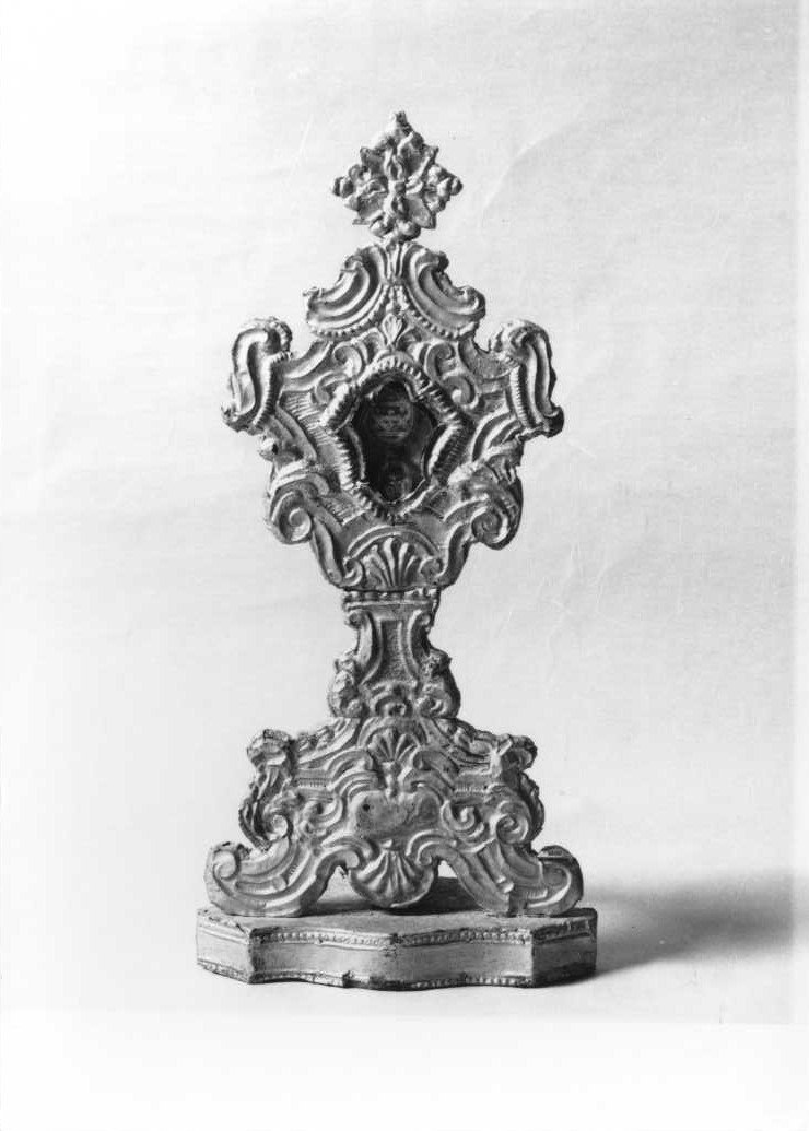 reliquiario - bottega marchigiana (seconda metà sec. XVIII)