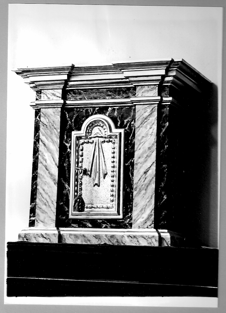 tabernacolo - bottega marchigiana (secc. XVIII/ XIX)