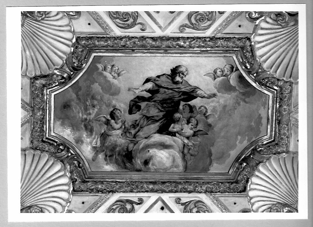 Dio Padre e angeli (dipinto) - ambito umbro (metà sec. XVII)