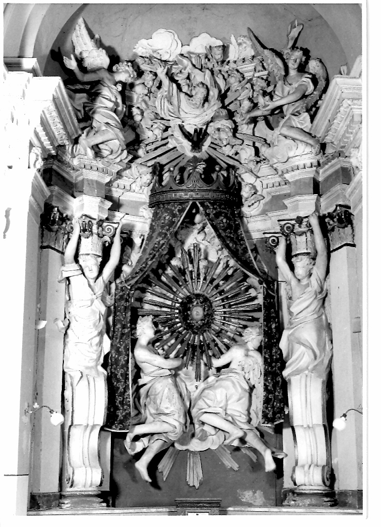 angeli (gruppo scultoreo) di Guerniero Giovanni Francesco (sec. XVII)