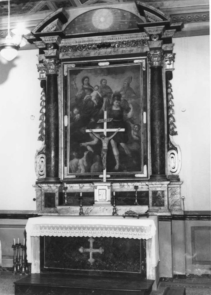 mostra d'altare - bottega marchigiana (inizio sec. XVIII)