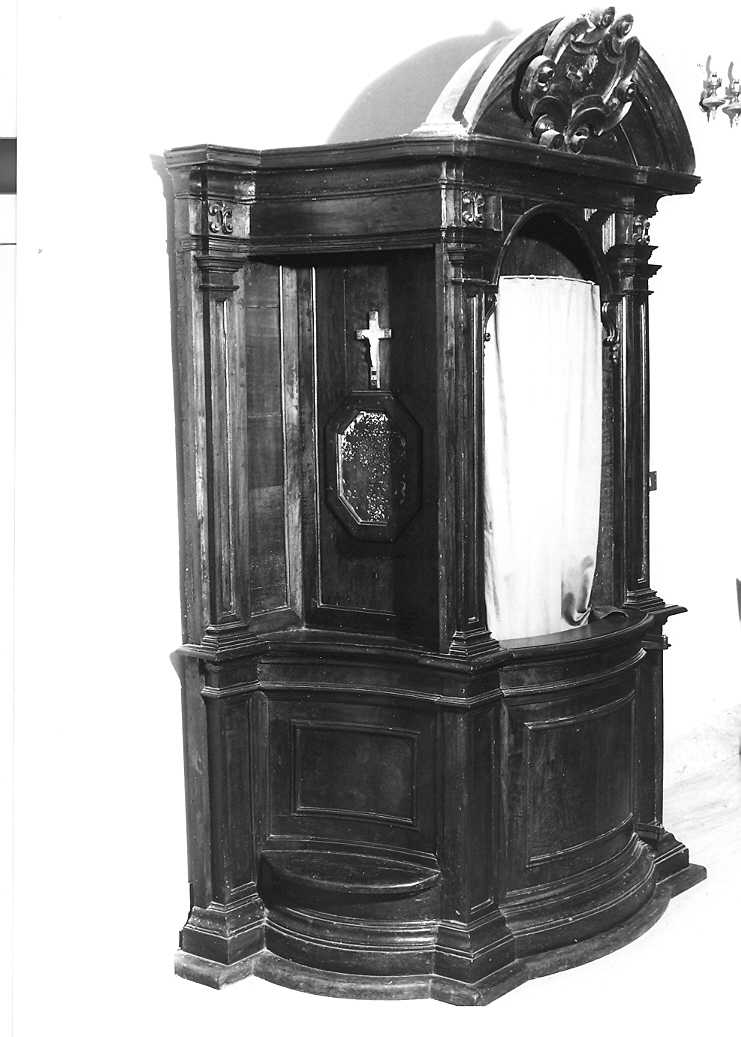 confessionale, serie - bottega marchigiana (sec. XVIII)