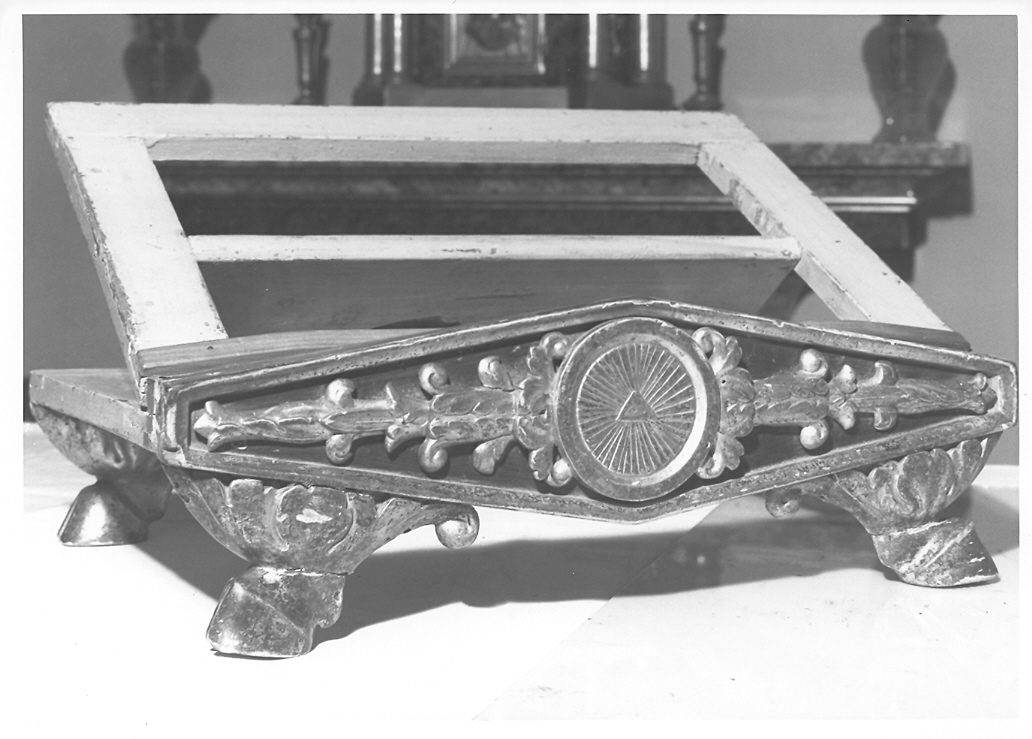 leggio d'altare - bottega marchigiana (sec. XIX)