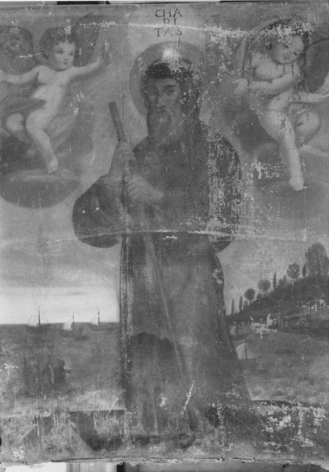 San Francesco di Paola (dipinto) - ambito marchigiano (sec. XIX)
