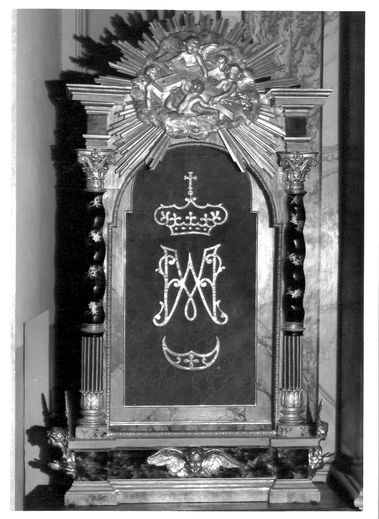 altare portatile - bottega marchigiana (fine/inizio secc. XVII/ XVIII)