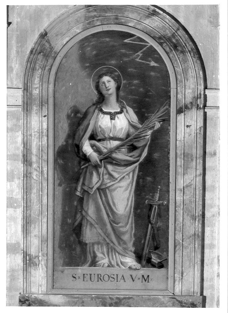 Sant'Eurosia (dipinto) di Fontana Luigi (seconda metà sec. XIX)