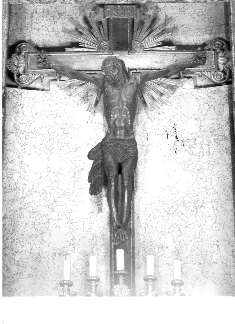 Cristo crocifisso (scultura) - ambito italiano (sec. XVI)