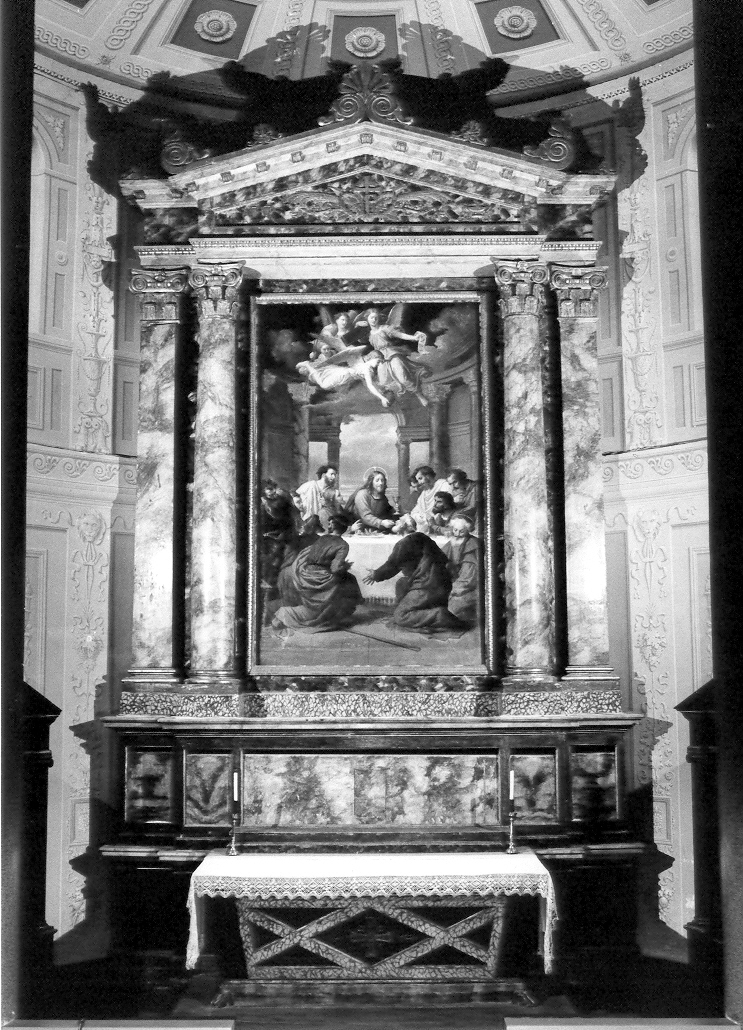 ultima cena (dipinto) di Fontana Luigi (seconda metà sec. XIX)