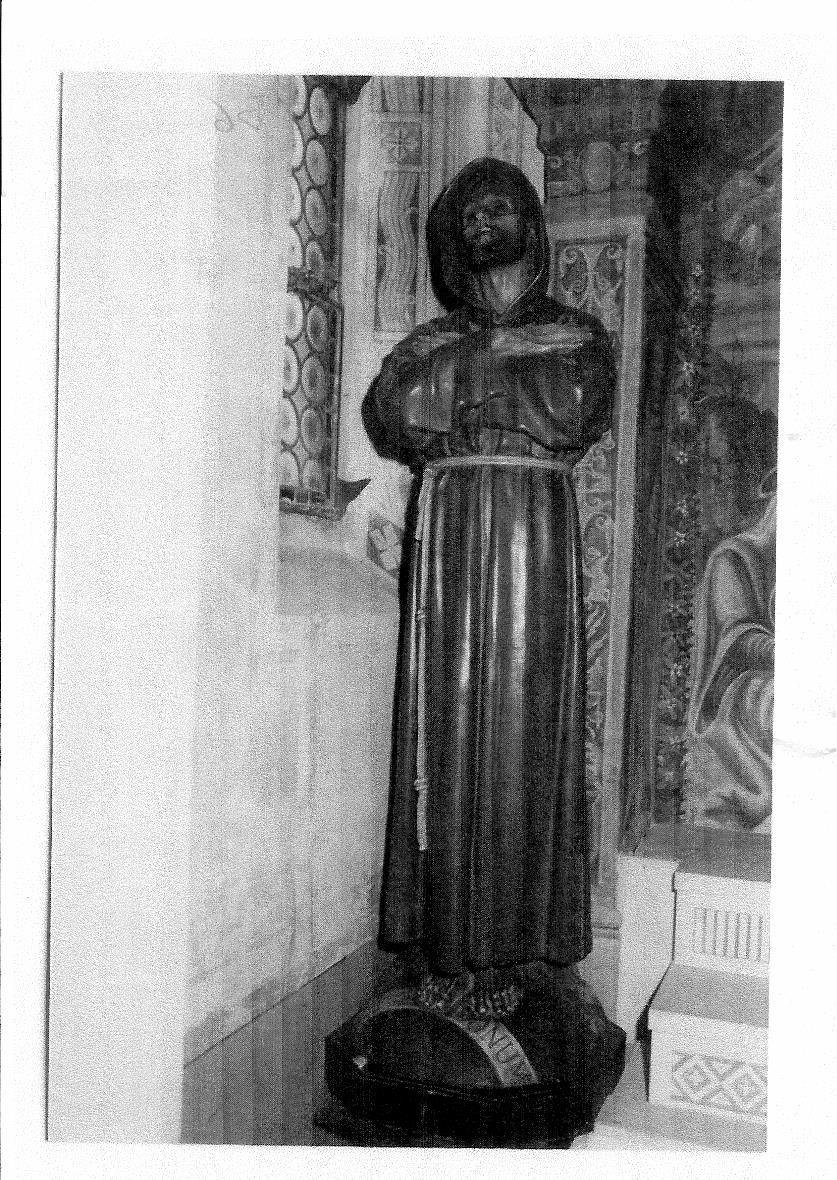 San Francesco d'Assisi (statua) - bottega marchigiana (sec. XX)