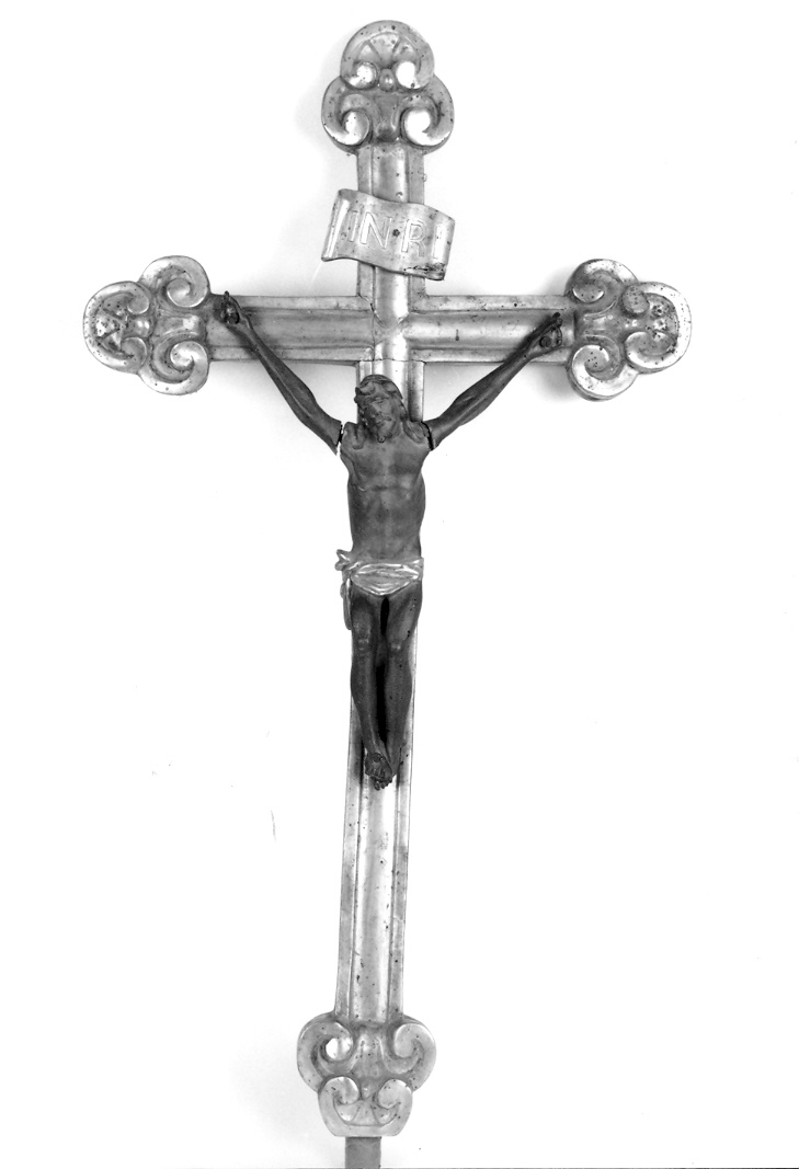 Cristo crocifisso (scultura) - bottega marchigiana (fine/inizio secc. XVIII/ XIX)