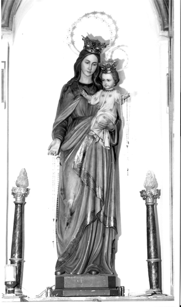 Madonna con Bambino (statua) - bottega marchigiana (metà sec. XX)